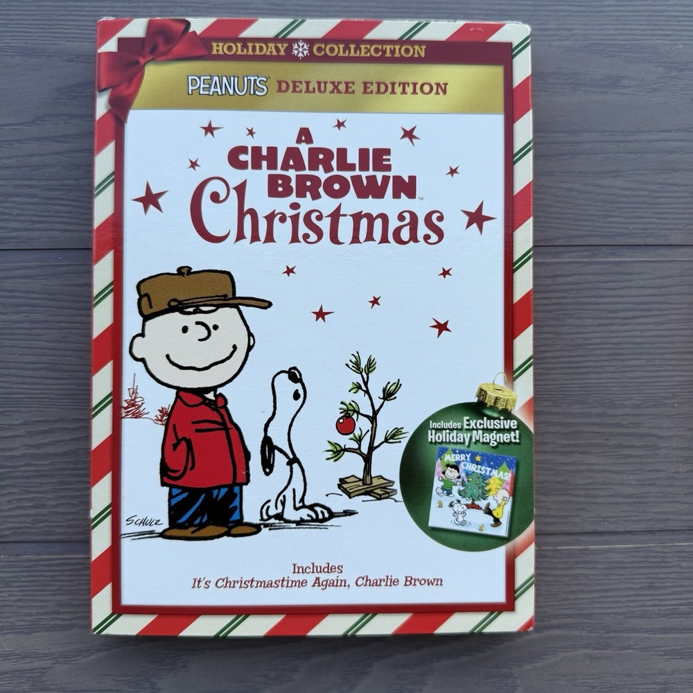 Peanuts A Charlie Brown Christmas DVD Unisex OS Multi Excellent Deluxe Edition‎